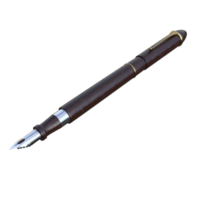 ballpoint pen isolated 3d png