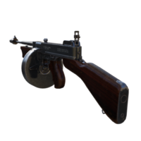 armes pistolet pour le armée isolé 3d png