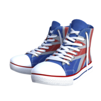 Casual shoes isolated 3d png