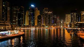 Dubai Night View photo