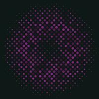 Dark Multicolor, Violet vector modern geometrical hexagon abstract background. Dotted texture template. Geometric pattern in halftone style with gradient.