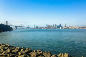 San Francisco Bay and Bridge view photo