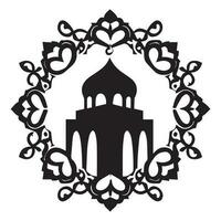 Islamic Vector Ornament Vector Illustration, Islamic silhouette