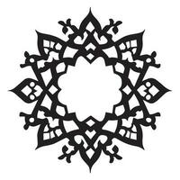 Islamic Ornament Vector Design Illustration, Islamic Floral Vector