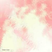 Pastel water color soft brush abstract background vector