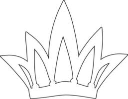 Crown for decoration and decoration. vector