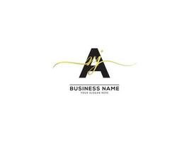 Luxury ARJ Initial Signature Logo  Icon Vector