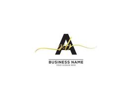 Luxury ARB Initial Signature Logo  Icon Vector