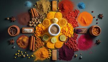 Spice up your food with gourmet seasoning generated by AI photo