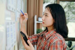 UX UI and Programming development technology. photo