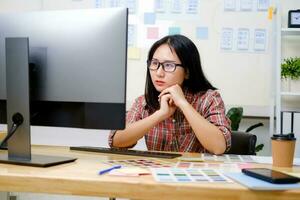UX UI and Programming development technology. photo