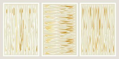 Vector abstract pastel beige background. Template 3d line elements radiance luxury. EPS10 vector