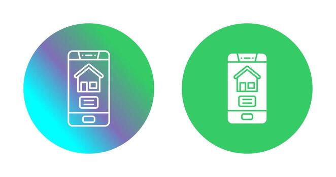 icono de vector de aplicación