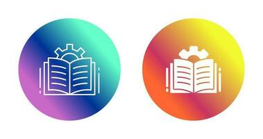 Open Book Vector Icon