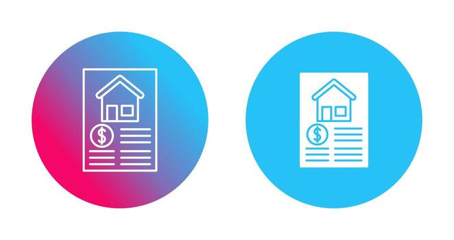 icono de vector de documento
