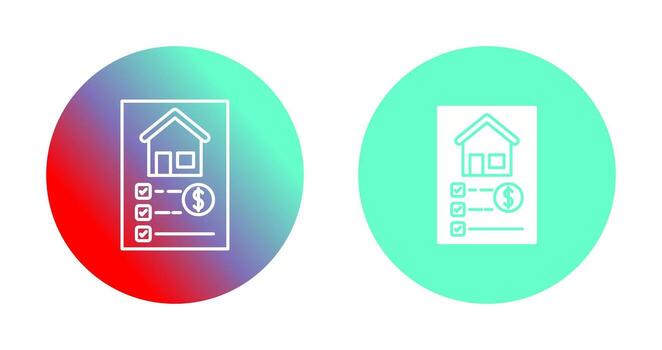 icono de vector de lista