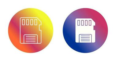 Memory Card Vector Icon