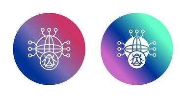 Global Malware Vector Icon
