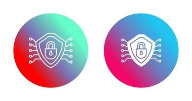 Cyber Security Vector Icon