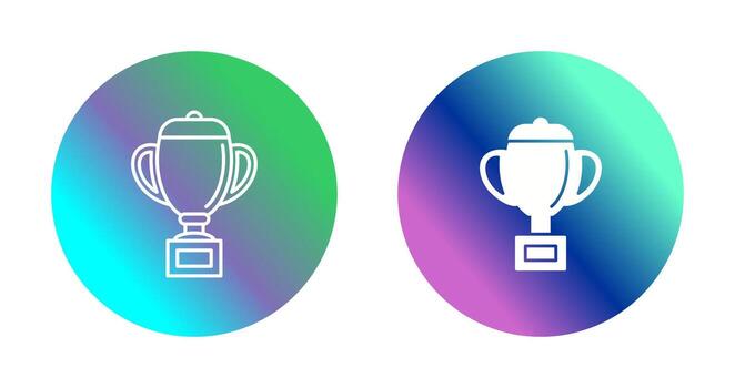 trofeo vector icono