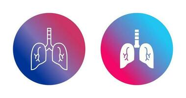 Lung Vector Icon