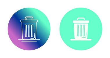 Trash Can Vector Icon