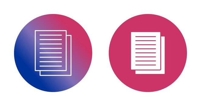 icono de vector de documento