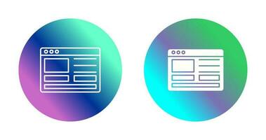 Web Design Vector Icon