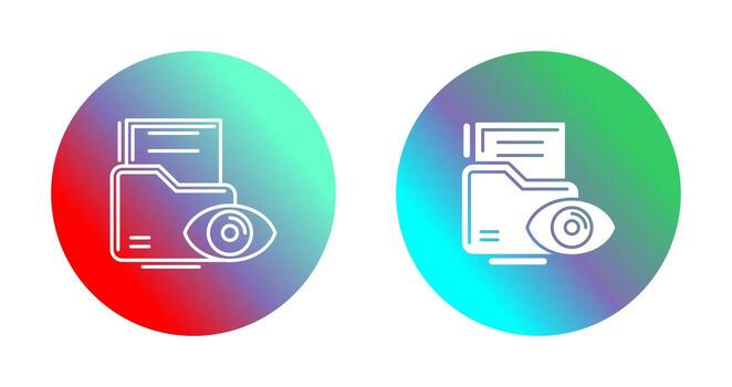 icono de vector de visualización de datos