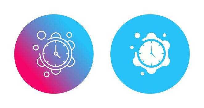 icono de vector de reloj