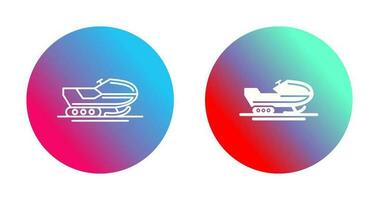 Snowmobile Vector Icon