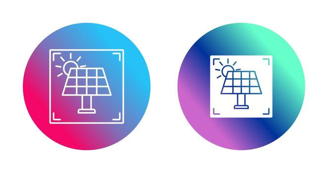 icono de vector de panel