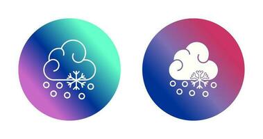 Snow Fall Vector Icon