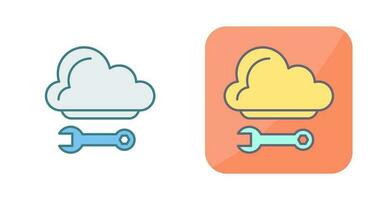 Cloud Computing Vector Icon