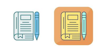 Diary Vector Icon