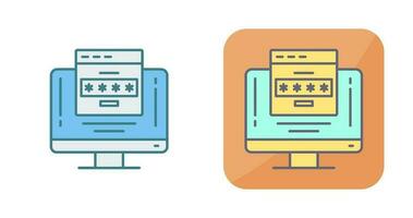 Password Vector Icon
