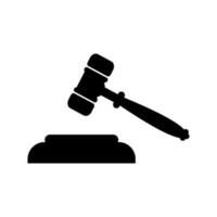 gavel icon symbol sign vector