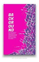 Abstract grunge background cover design with brush strokes concept. Design element for posters, magazines, book covers, brochure template, flyer, presentation. vector