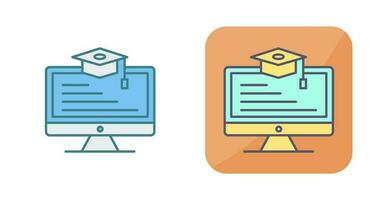 Online Learning Vector Icon