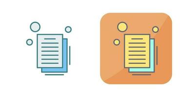 Document Vector Icon