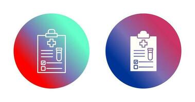 Medical Report Vector Icon