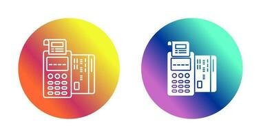 Pos Terminal Vector Icon