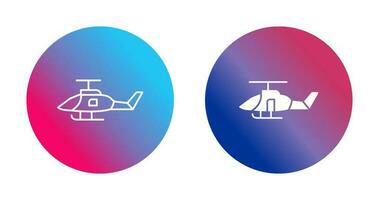 Military Helicopter Vector Icon