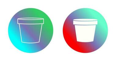 Plant Pot Vector Icon