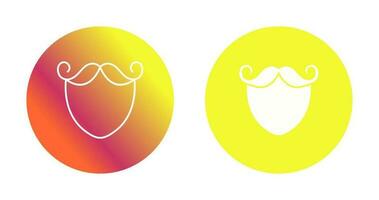 Beard and Moustache Vector Icon