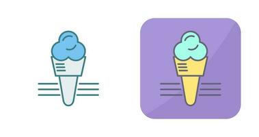 icono de vector de helado