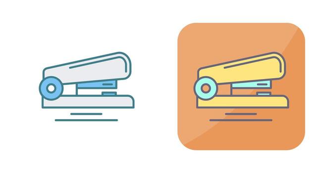 icono de vector de grapadora