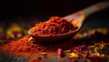 Spice up your curry with aromatic seasonings generated by AI photo