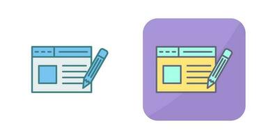 Web Page Vector Icon