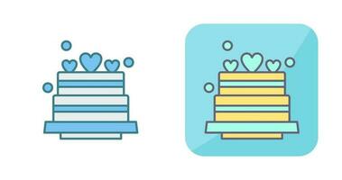 Wedding Cake Vector Icon